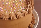 Gâteau d'anniversaire chocolat noisettes