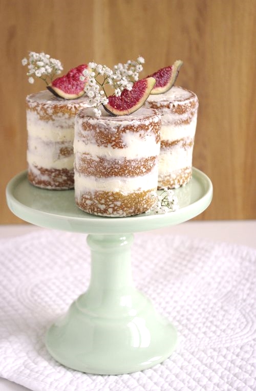 Naked cakes à la figue